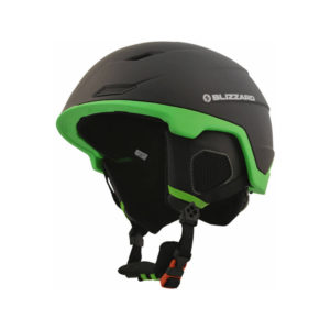 Lyžařská helma Blizzard Double černo-zelená